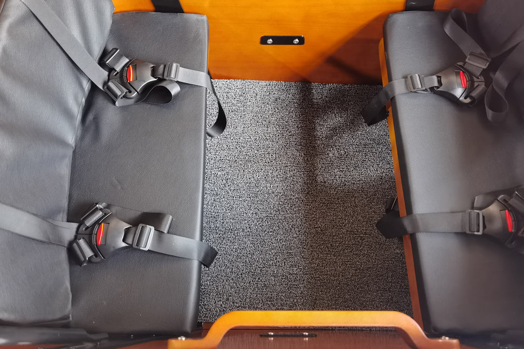 Front Cargo Compartments for Extra Visibility